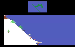 Winter Games Atari 2600 The ski jump