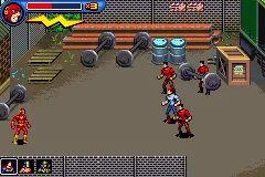 Justice League Heroes: The Flash Game Boy Advance Oops, we&#x27;ve interrupted one guy&#x27;s daily exercises.