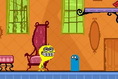 Foster&#x27;s Home for Imaginary Friends Game Boy Advance This guy conveys the impression he&#x27;s had one superfluous tutorial too many.