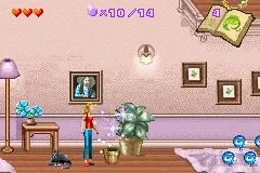 Sabrina, the Teenage Witch: Potion Commotion Game Boy Advance This spell grows giant beanstalks in flower pots.