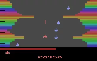 Vanguard Atari 2600 The bleak zone continued