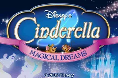 Disney&#x27;s Cinderella: Magical Dreams Game Boy Advance Title screen