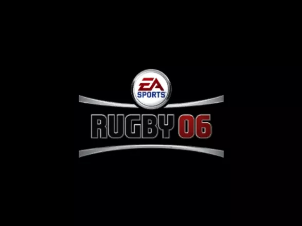 Rugby 06 Windows Splash shown in intro sequence