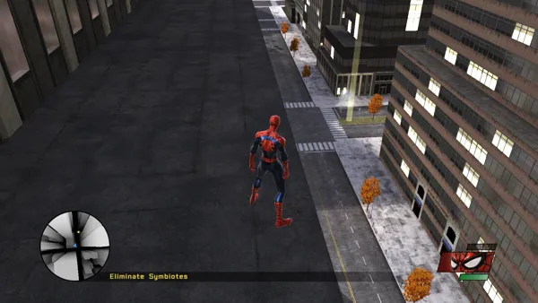 Spider-Man: Web of Shadows Windows Start of a new game