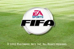 FIFA Soccer 2003 Game Boy Advance Title screen