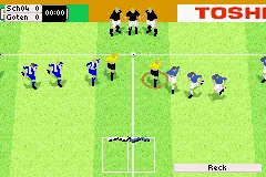 FIFA Soccer 2003 Game Boy Advance Players entering the field