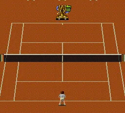 Final Match Tennis TurboGrafx-16 Against the machine