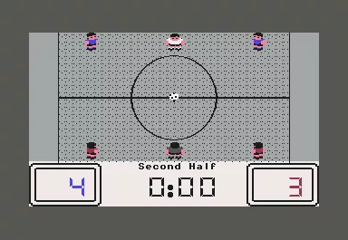 European 5-A-Side Commodore 64 Second half start