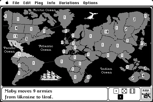 The Computer Edition of Risk: The World Conquest Game Macintosh Almost gone