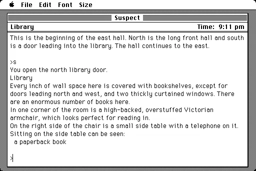 Suspect Macintosh Library