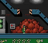 Gex 3: Deep Pocket Gecko Game Boy Color Level selection area