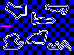 Championship Run ZX Spectrum There are different tracks to race but they are not player selectable
