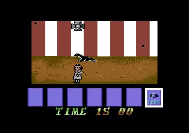 Inspector Gadget and the Circus of !!Fear!! Commodore 64 Here we are at the circus.