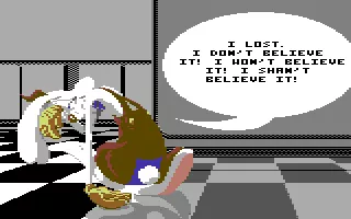Who Framed Roger Rabbit Commodore 64 Game over