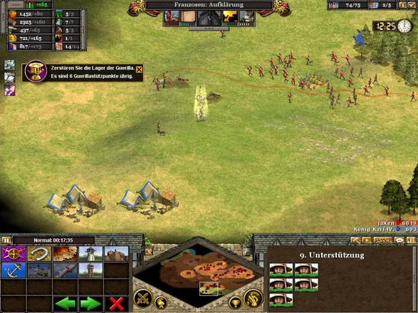 Rise of Nations: Thrones &#x26; Patriots Windows Hunting guerrilla with Napoleon