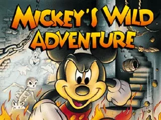 Mickey Mania PlayStation Title Screen.