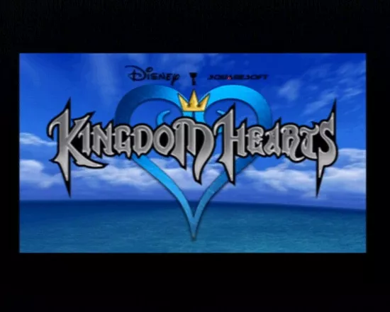 Kingdom Hearts PlayStation 2 Main Title (ingame)