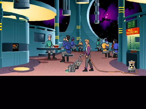Space Quest 6: Roger Wilco in the Spinal Frontier DOS This means back to janitor services