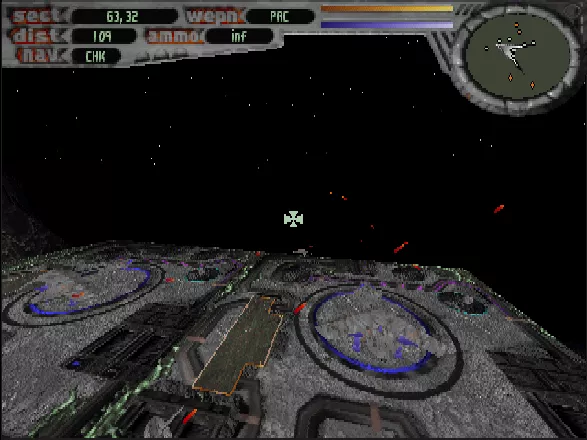 Terminal Velocity DOS Mining planet. Destroy transport ships before they take off later.