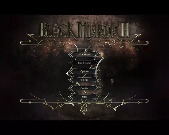 Black Mirror II: Reigning Evil Windows Main Menu (English)
