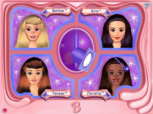 Barbie Magic Hair Styler Windows Choose a Barbie to style