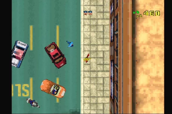 Grand Theft Auto PlayStation On the run (literally) from the law.