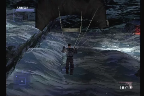 Syphon Filter 2 PlayStation Shot down over Colorado.  Oh, the humanity.