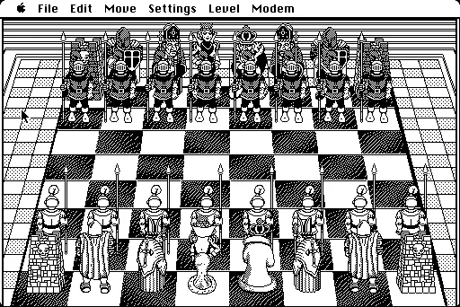 Battle Chess Macintosh Game start