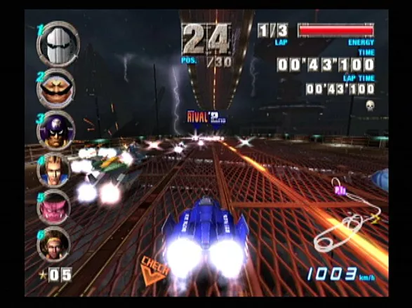 F-Zero GX GameCube The track can get very crowded