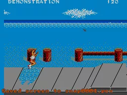 California Games SEGA Master System Jumping water