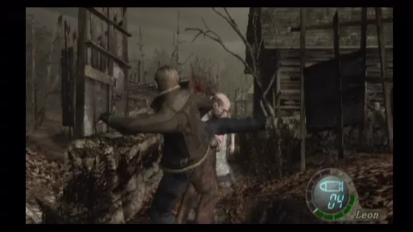 Resident Evil 4 Wii Kick &#x27;em when they get close.