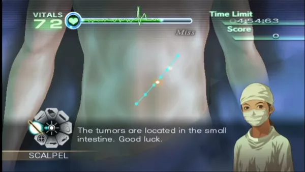 Trauma Center: New Blood Wii Starting a surgery. Models are slightly more detailed.