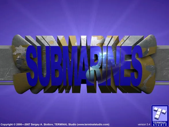 SubmarineS Windows Title screen