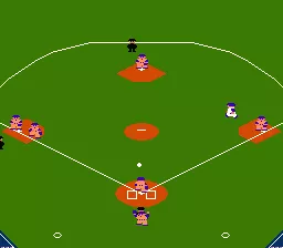 R.B.I. Baseball NES Infield