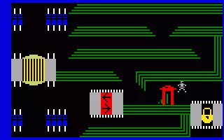 TRON: Maze-A-Tron Intellivision Attacked by Recognizer