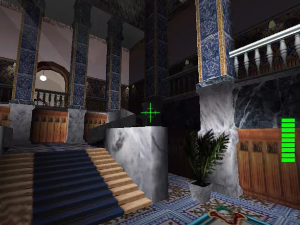 Brat 2: Obratno v Ameriku Windows Museum - a first level of the game.