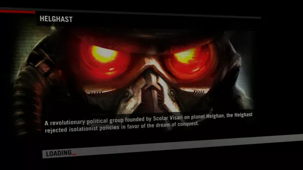 Killzone 2 PlayStation 3 Loading screen can be slightly rotated with SIXAXIS gamepad.