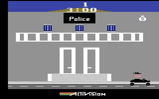Private Eye Atari 2600 Begin the game here, at the police station