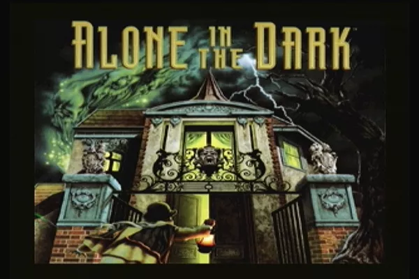 Alone in the Dark 3DO Title screen