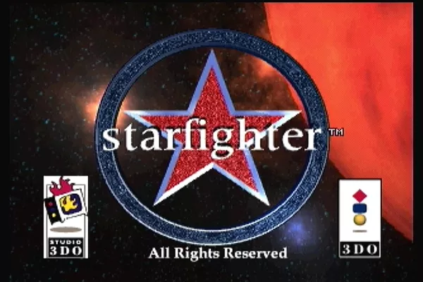 Star Fighter 3DO Title screen