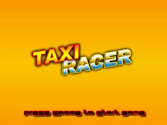 Taxi Racer Windows Title screen