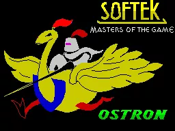 Ostron ZX Spectrum The game&#x27;s title screen - Ostron second re-release