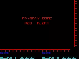 Laser Zone ZX Spectrum Entering the RED zone
