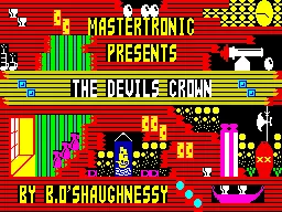 Devil&#x27;s Crown ZX Spectrum Loading screen