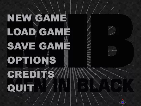 Men in Black: The Game Windows Title screen