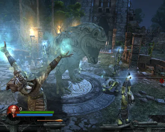 Lara Croft and the Guardian of Light Windows Demons summon a T-Rex (wtf?)