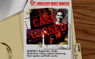 Quarantine DOS Game over, man! Omnicorp thugs offed you!