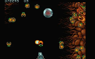 Frenetic Atari ST Wave after wave of enemies