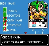 SNK vs. Capcom: Card Fighters&#x27; Clash - SNK Cardfighter&#x27;s Version Neo Geo Pocket Color Choosing cards
