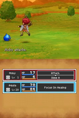 Dragon Quest IX: Sentinels of the Starry Skies Nintendo DS I can&#x27;t watch.
